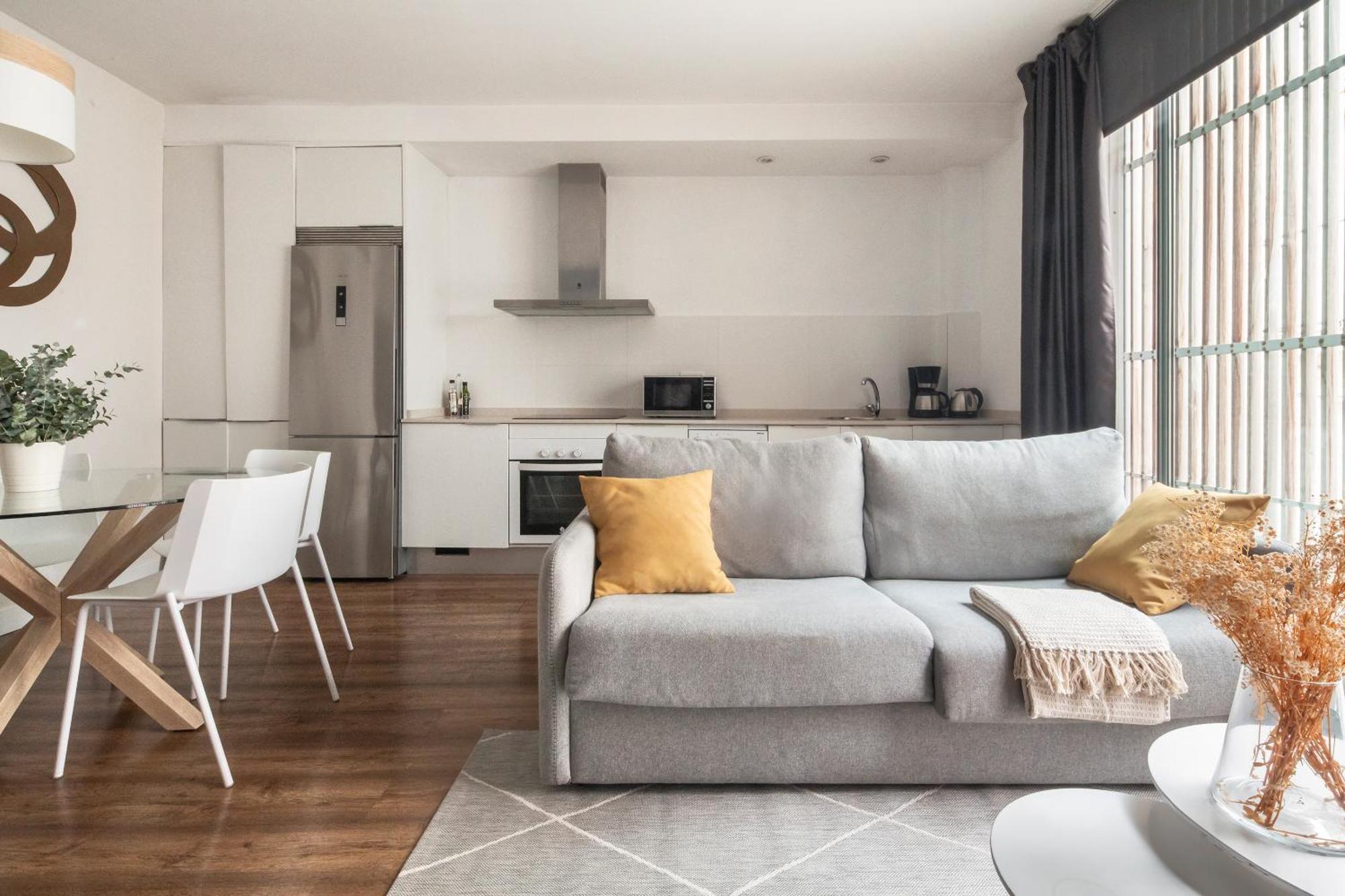 Apartment mit 1 Schlafzimmer und Terrasse (4 Erwachsene) - Bilbao 11